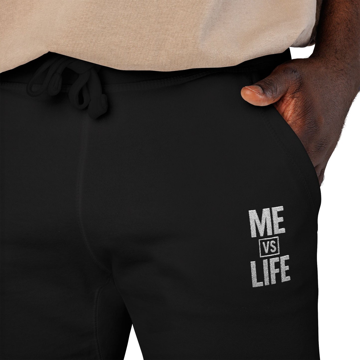 π₯ Premium Joggers (Me Vs Life Embroidered)