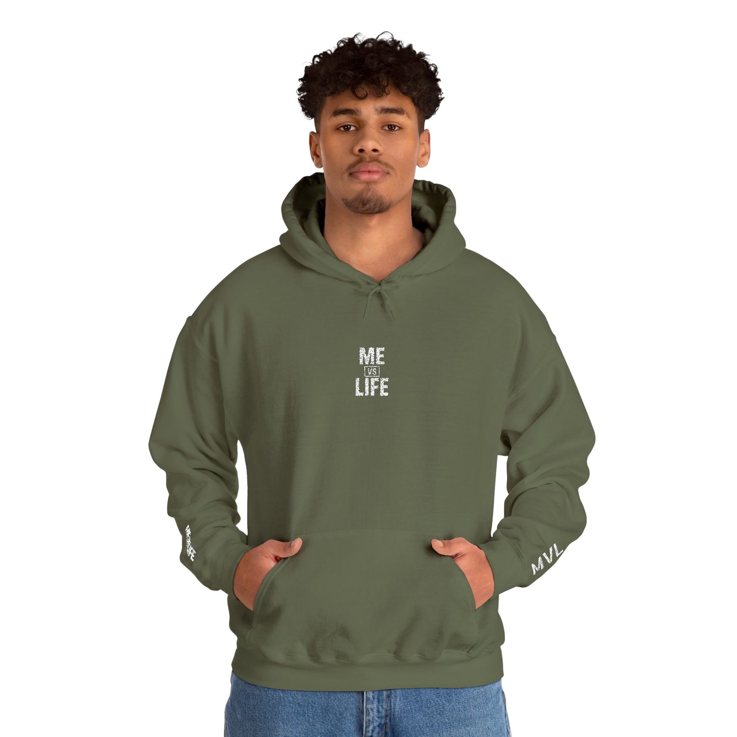 π₯ Premium Everyday Hoodie (Me Vs Life Embroidered)