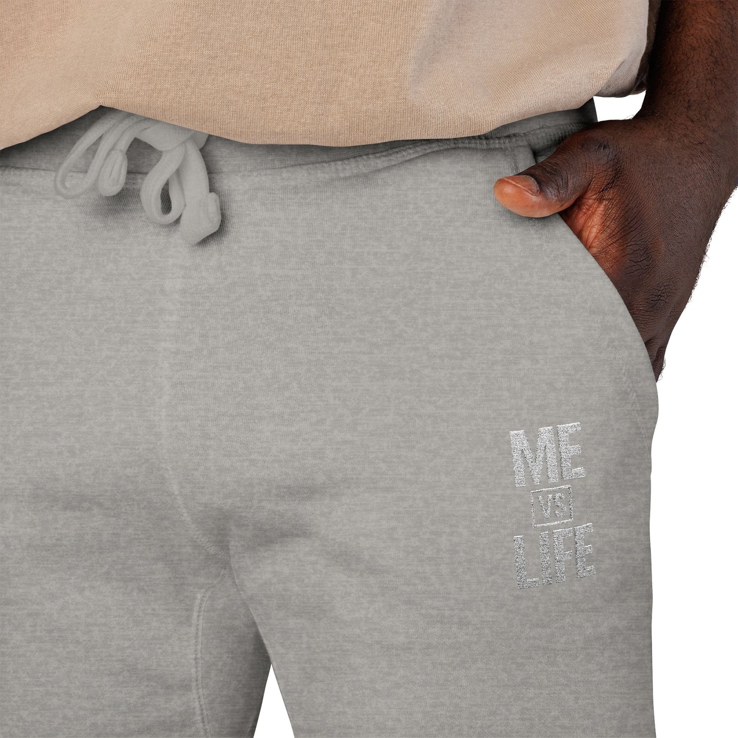 π₯ Premium Joggers (Me Vs Life Embroidered)