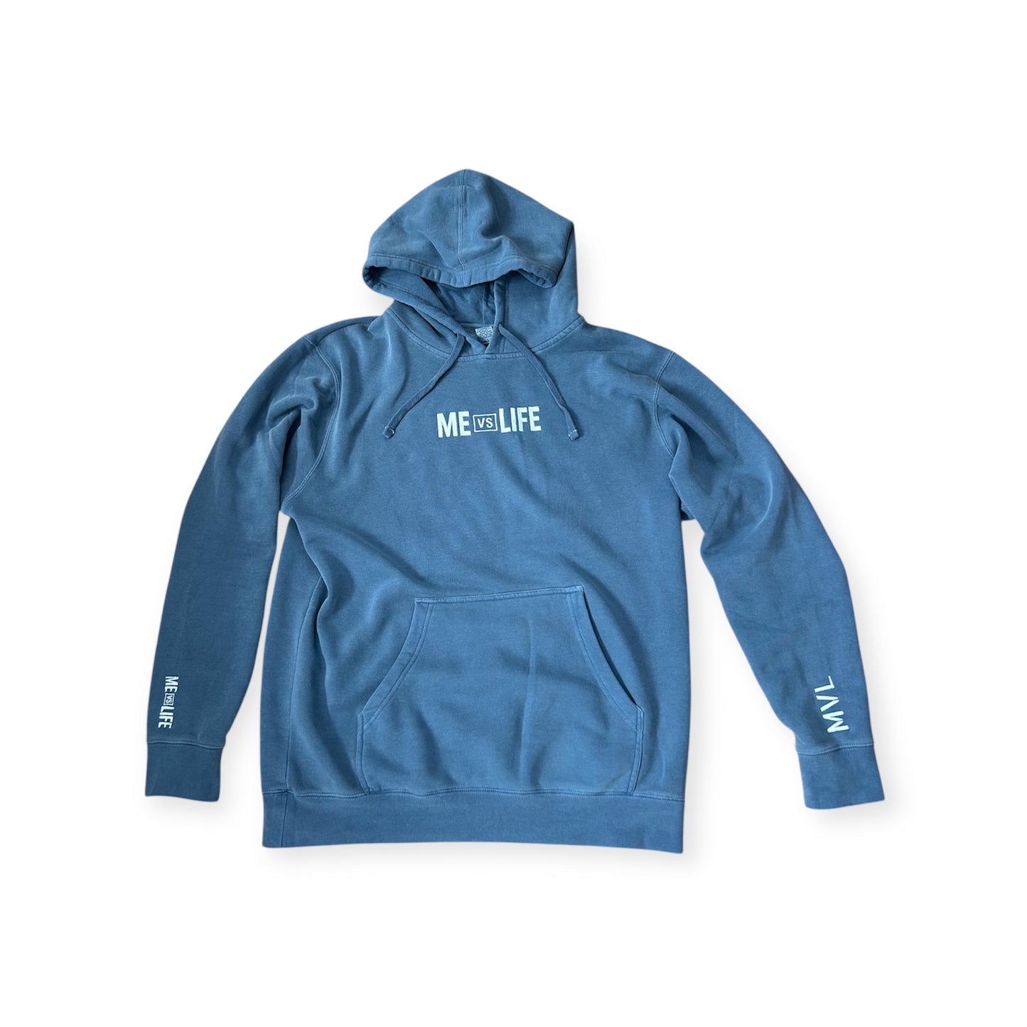 Premium Heavyweight Hoodie ( Me Vs Life Embroidered Edition)
