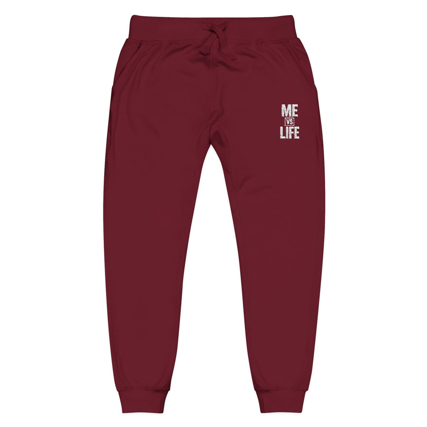 Premium Joggers (Me Vs Life Embroidered)