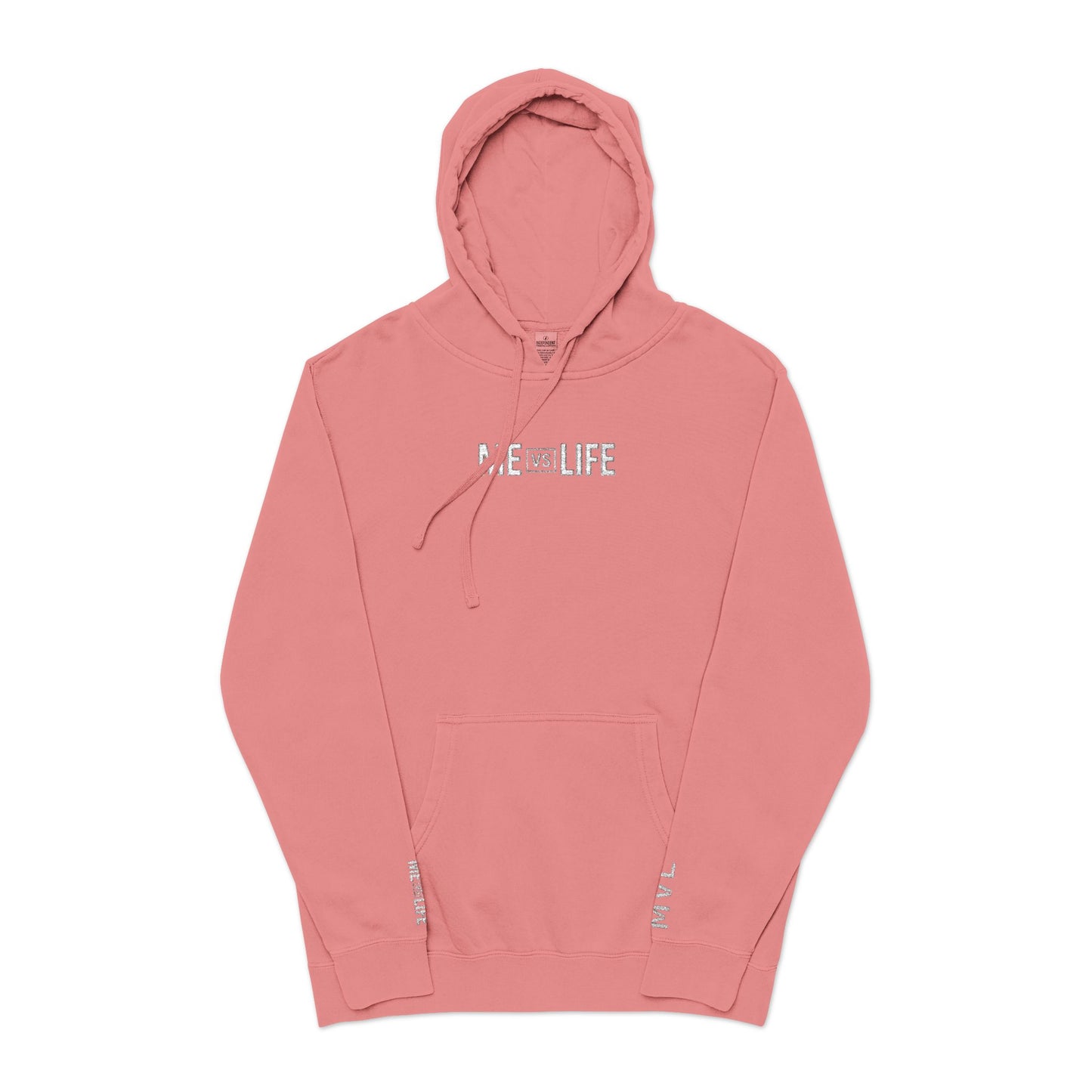 Premium Heavyweight Hoodie ( Me Vs Life Embroidered Edition)