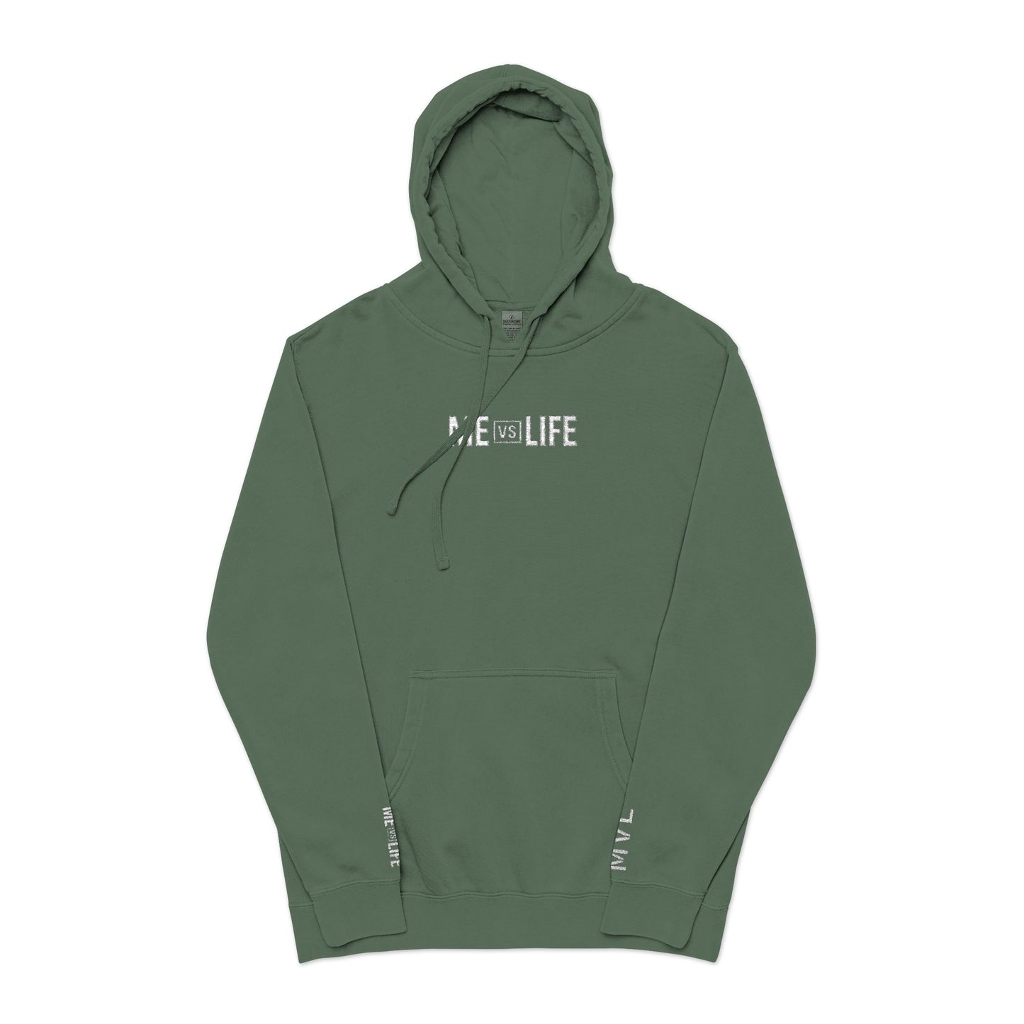 Premium Heavyweight Hoodie ( Me Vs Life Embroidered Edition)