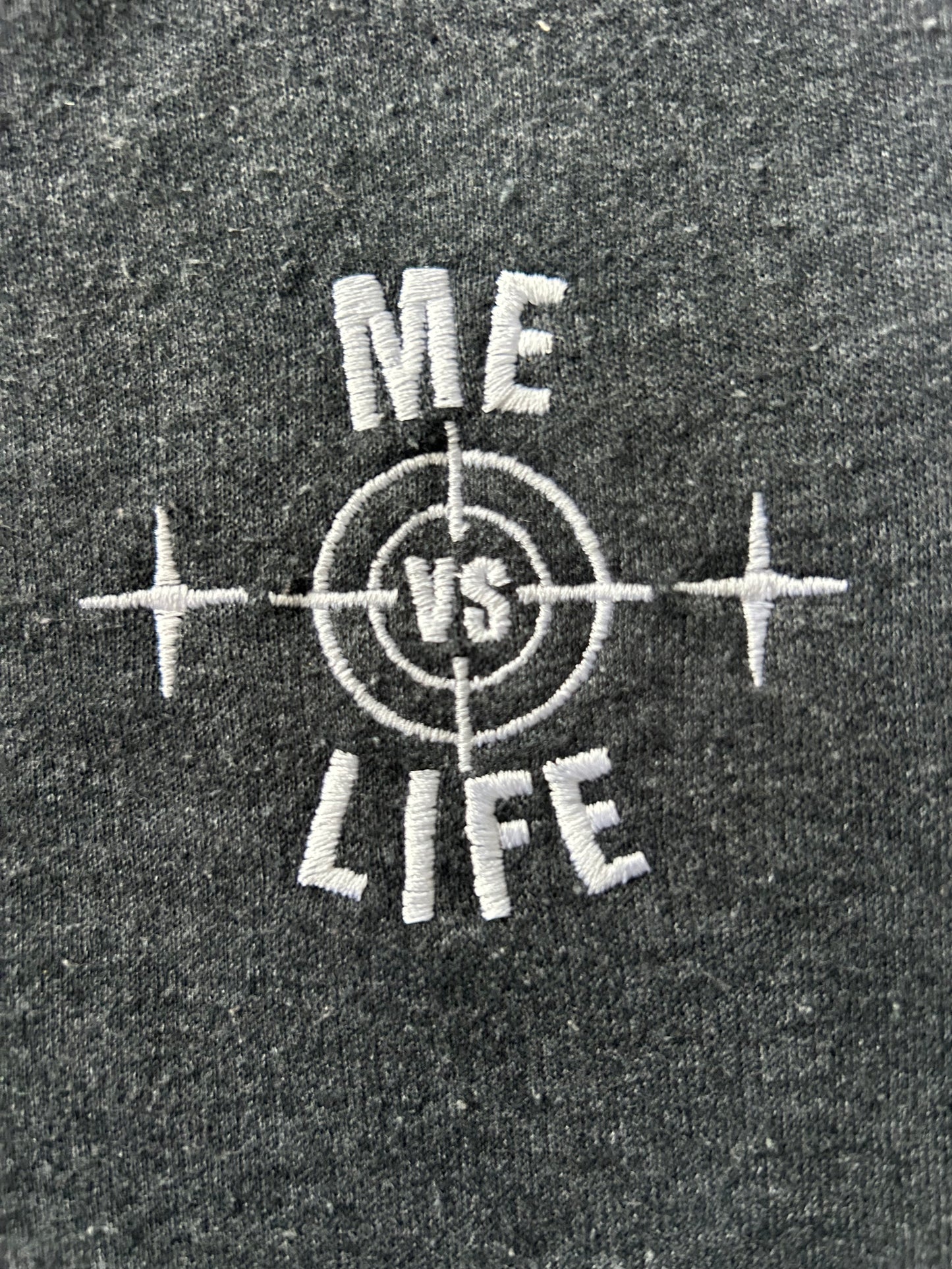 Everyday Heavyweight Hoodie (Me Vs Life “Locked In” Bullseye Embroidered Edition)
